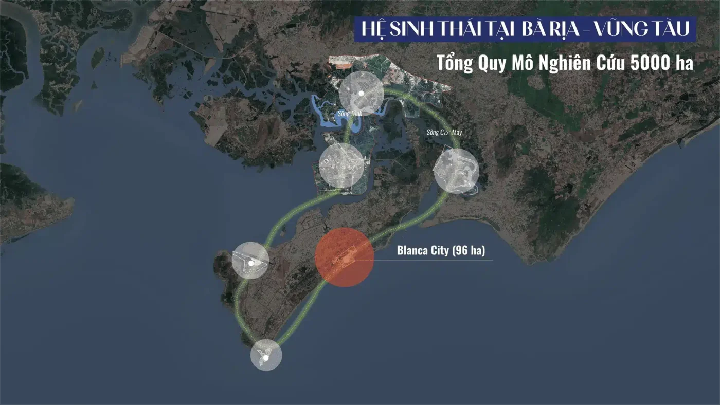 Vị trí dự án blanca city
